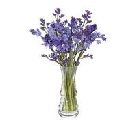 Dartington Crystal Wibble Small Vase, Single | 170mm | A petite vase option that is ideal for simple displays | Features the unique Wibble design | Gift for family or friends