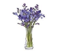 Dartington Crystal Wibble Small Vase, Single | 170mm | A petite vase option that is ideal for simple displays | Features the unique Wibble design | Gift for family or friends