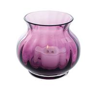 Dartington Crystal Votive Candle Holder, Crystal, Amethyst, Small