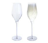 Prosecco Flutes: 2 X 26Cl Dartington Crystal Wine & Bar Prosecco Glass, Set Of 2