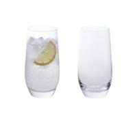 Dartington Crystal Wine & Bar Highball Glasses, Set of 2 | Bar Quality Glassware, Without The Price tag at Great Value| 145mm | 450ml | Dishwasher Safe | Highly Durable| Gift for Family or Friends