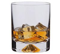 Dartington Dimple Double Old Fashioned Tumbler, Clear, Pack of 2