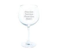 Dartington One Gin, Two Gin, Three Gin, Floor Wine & Bar Gin & Tonic Copa Glass