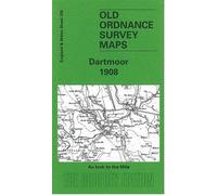 Dartmoor 1908: One Inch Sheet 338 (Old Ordnance Survey Maps - Inch to the Mile)