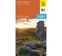 Dartmoor Map | Dartmoor National Park | Ordnance Survey | OS Explorer Map OL28 | England | Walks | Hiking | Maps | Adventure