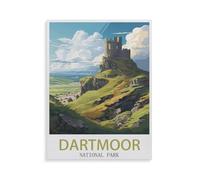 Dartmoor National Park,1000 Piece Wooden Puzzle for An Unforgettable Family Activity - Suitable for All Ages(75x50cm)-HF3