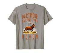 Dartmoor National Park Deer Design T-Shirt