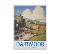 Dartmoor National Park，Jigsaws Puzzles 1000 Pieces Classic Jigsaws Educational Games Toys，Best Gift for Adults and Kids（75x50cm）-FE49
