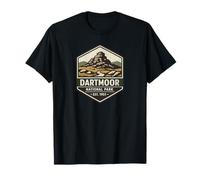 Dartmoor National Park UK Hiking Outdoors Vintage Walking T-Shirt