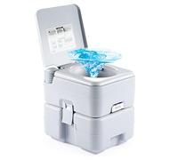 DARTMOOR Unisex 20L Portable Camping Toilet, Outdoor Travel Toilet with Removable Tank, Lightweight Portable Potty Toilet for Camper Campervan Caravan Boat Travel and More