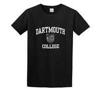 Dartmouth College Big Green Crest O Neck Men T-Shirt Black S