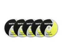 DARTOTEK Wood Cut Off Wheels, Tungsten Carbide Cutting Wheel, Cutting Disc on Wood with Nails, Rubber, Plastic 5pcs 50mm + Round Removable Shank + One-piece Screwdriver