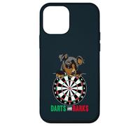 Darts And Barks Dog Lovers Dart Players Dart Case for iPhone 12 mini