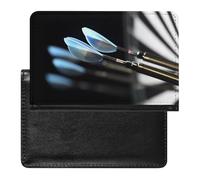Darts Arrows Passport Holder with 3 Card Slots, Portable PU Leather Travel Wallet, Slim Protective Cover for Passport, ID, Credit Cards