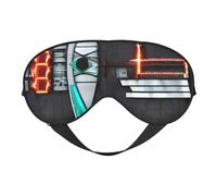 Darts Arrows Print Breathable Full-Cover Eye Mask Stylish Adjustable Nap Night Restful Environment