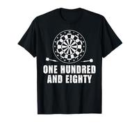 Darts Board 180 Vintage One Hundred And Eighty T-Shirt