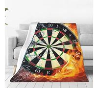 Darts Board Blanket Ultra-Soft Micro Fleece Blanket Super Warm Flannel Blankets Lightweight Throw Blankets Air Conditioner Blanket for Office Home Bed Sofa 60"x50"