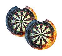 Darts Board Car Coasters 2 Pcs Non-Slip Car Cup Holders Universal Fit Cup Mat Pad for Car Interior