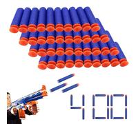 Darts Bullets, Refill Bullets, Foam Bullet, Foam Darts, Refill Bullet Darts, Refill Darts Foam Arrows, Soft Darts Refill Bullets, Refill Bullets, Foam Darts, Refill Darts, Blue, 100 Pieces (400)