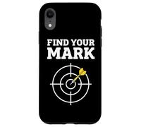 Darts Bullseye Target Find Your Mark Design Case for iPhone XR