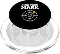 Darts Bullseye Target Find Your Mark Design PopSockets PopGrip for MagSafe