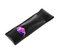 Darts Case - 15.4x5.4cm Integrated Dart Flights Case | Portable Shafts Organizer Storage Supplies | PU Leather Flights Carrying Case for Adults Traveling Outdoor Home School