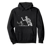 Darts Champion Eric Bristow In Action 1984 Pullover Hoodie