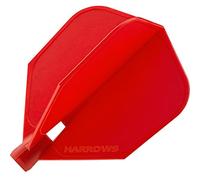 Darts Corner Harrows Clic Flights - Reinforced Edge - Shape - Red - 1 set (3) Checkout Card