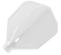 Darts Corner Harrows Clic Flights - Reinforced Edge - Shape - White - 1 set (3) Checkout Card