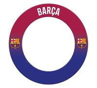 Darts Corner Officially Licensed Barcelona Football Club Barca FC Dartboard and Darts Surround, Blue/Garnet, Shaded Crest (SU250)
