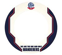 Darts Corner Officially Licensed Bolton Wanderers FC Dartboard Surround | S1 | White with The One and Only Logo