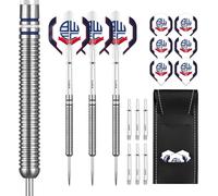 Darts Corner Officially Licensed Bolton Wanderers FC Darts | Steel Tip Tungsten Dart | 24g, Custom, Personalised (D1400)