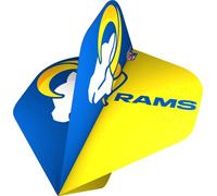 Darts Corner Officially Licensed NFL Los Angeles Rams Professional American Football Standard No2 Dart Flights (F3840)