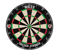 Darts Corner Officially Licensed Wales FA Crest Dartboard | Professional Level (DB146)
