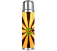 Darts Dart Board Bulls Eye Sports Vacuum Flask Insulated Water Bottle Compact Stainless Steel Coffee Travel Mug 17 Ounce