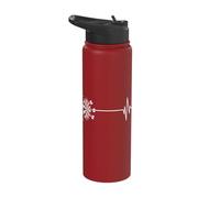 Darts EKG Funny Darts Stainless Steel Insulated Water Bottle