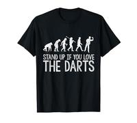 Darts Evolution Stand Up If You Love The Darts T-Shirt