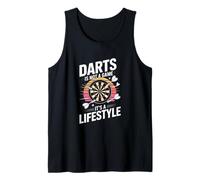 Darts is Not A Game Its A Lifestyle Player Tank Top