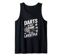 Darts is Not Game Its A Lifestyle Player Passion Tank Top