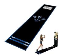 Darts Mat With Standard Throwing Lines Oche, Non-Slip Heavy Duty Rubber Dart Board Mats, Floor Protection With Throw Line Non-Slip Portable For Game Room Recreation Center Sports
