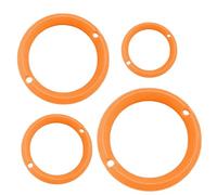 Darts Practice Rings 11cm - Sturdy Plastic | Dive Ring Throwing Game For Fun For Garden, Birthday Parties And Summer