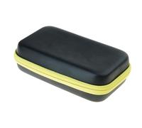 Darts Storage Bag for Soft Steel Tip Shafts and Flight with Zippers Bag Hard Shell Storage Case Container, Yellow