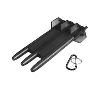 Darts Storage Box - Transparent Dart Holder, Wallet with Darts Case | Includes Tip Darts, Extra Darts Tips and Feathers for Storage, Black, Consulte la descripción, See description