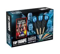 Top Trumps Limited Editions: Top 30 Darts Greats Card Game Gift Set with Official Branded Darts - Featuring Phil Taylor, Luke Littler, Michael van Gerwen & More