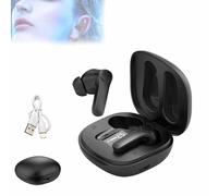 Daruiy Language Translator Earbuds, Caorchareb Translation Earbuds, Language Translator Earbuds 114 Languages, Ear Bud Translator Device, Earbud Translator In Real Time (Black)