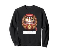 Daruma Japan Kawaii Anime Japanese Kanji Otaku Souvenir Sweatshirt