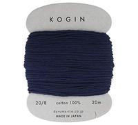 Daruma Kogin Sashiko Thread Card | #7 - Indigo 20 Meter (1)