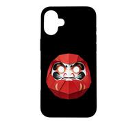 Daruma Origami Japan lucky charm Japanese culture Zen Case for iPhone 16 Plus