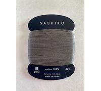 Daruma Sashiko Thread - Japanese Embroidery & Quilting - Thin Weight - 40m (Dark Grey # 229)