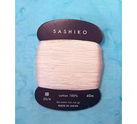 Daruma Sashiko Thread - Japanese Embroidery & Quilting - Thin Weight - 40m (Pale Pink # 209)
